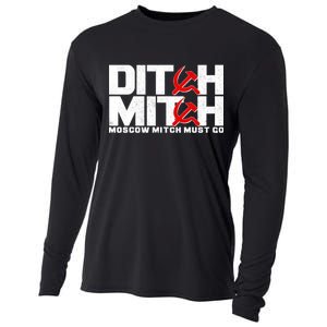 Ditch Mitch Moscow Mitch Must Go Cooling Performance Long Sleeve Crew