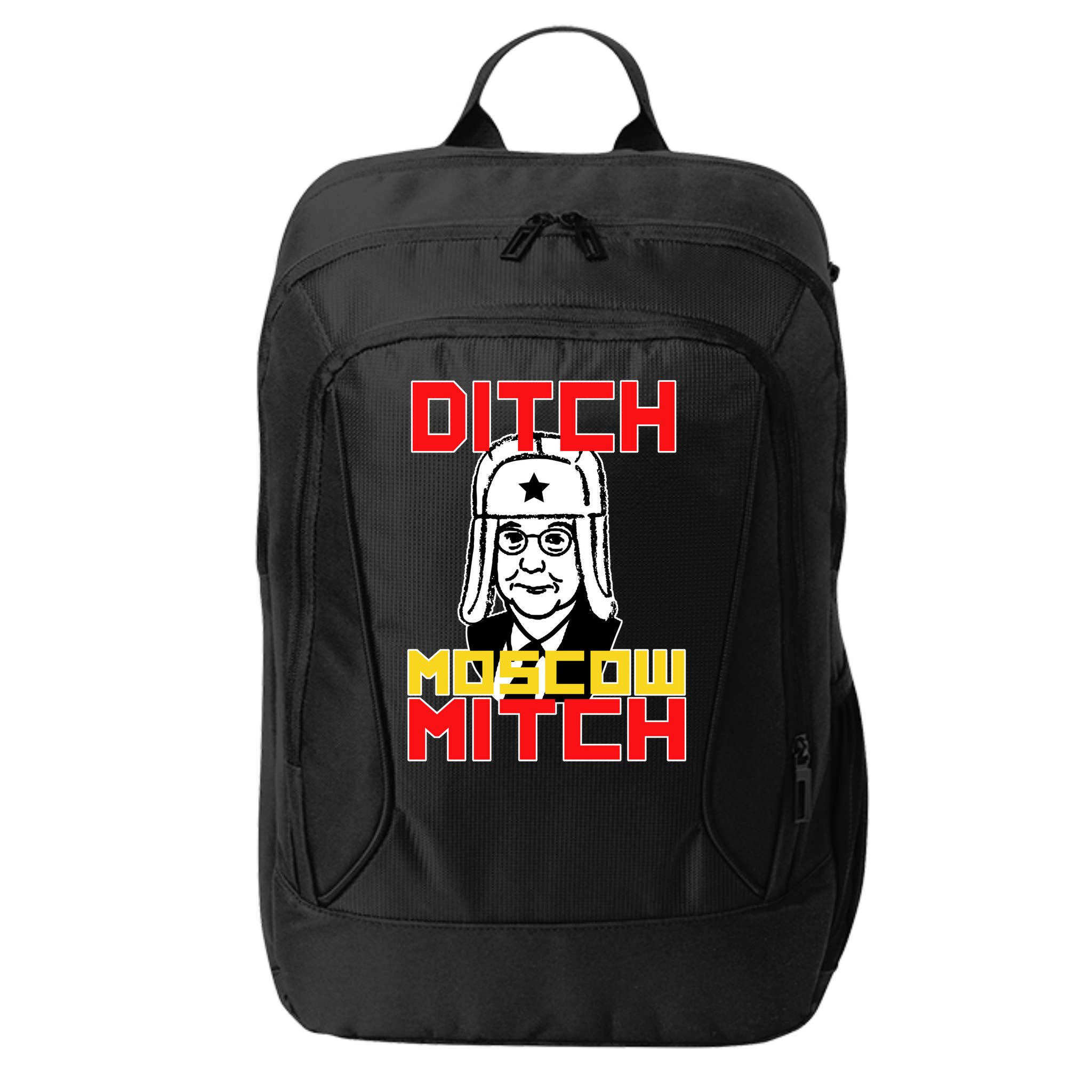 Ditch Moscow Mitch Funny Traitor City Backpack