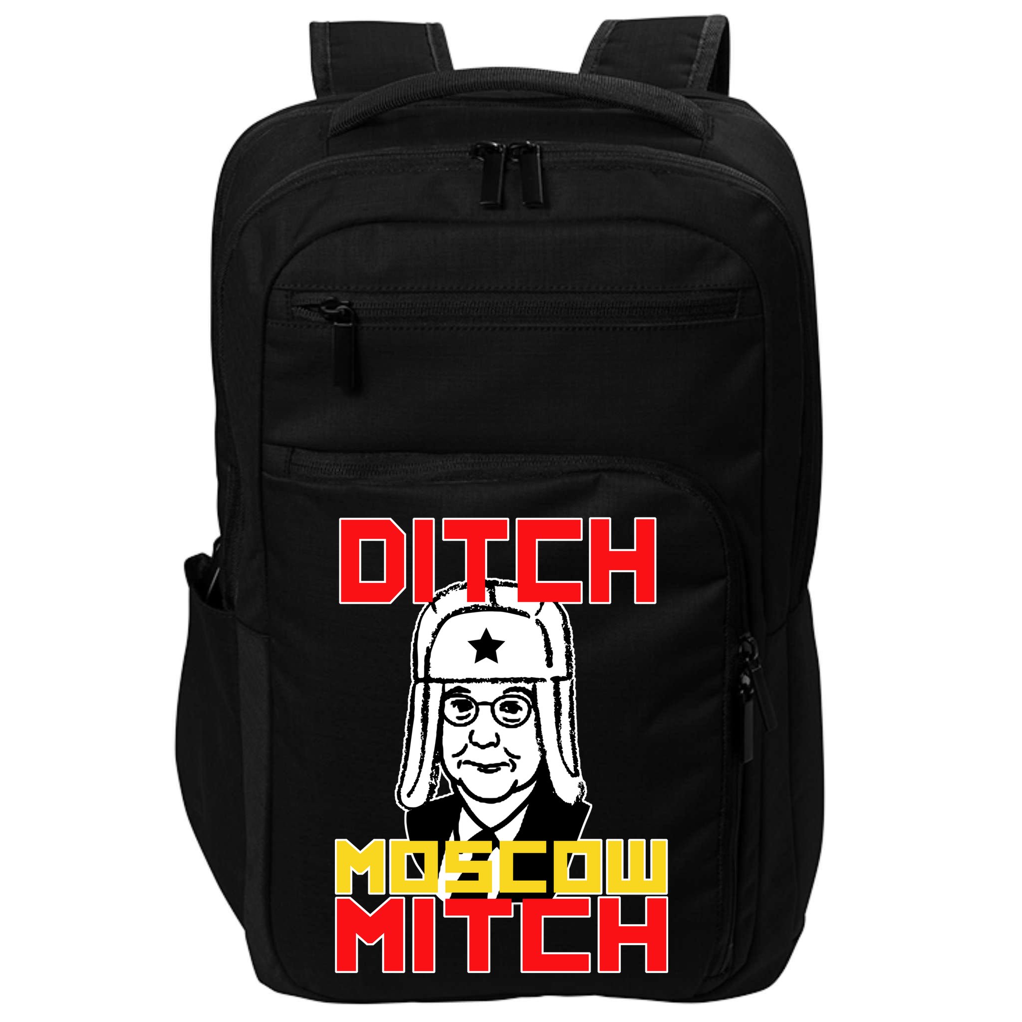 Ditch Moscow Mitch Funny Traitor Impact Tech Backpack