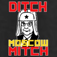 Ditch Moscow Mitch Funny Traitor Adult Drive Performance Visor