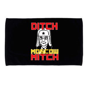 Ditch Moscow Mitch Funny Traitor Microfiber Hand Towel