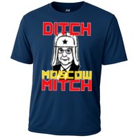 Ditch Moscow Mitch Funny Traitor Cooling Performance Crew T-Shirt