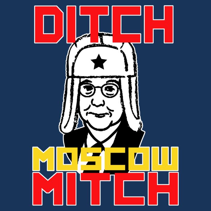 Ditch Moscow Mitch Funny Traitor Flatbill Hat