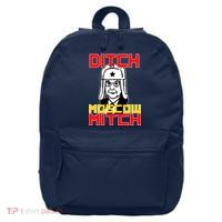 Ditch Moscow Mitch Funny Traitor 16 in Basic Backpack