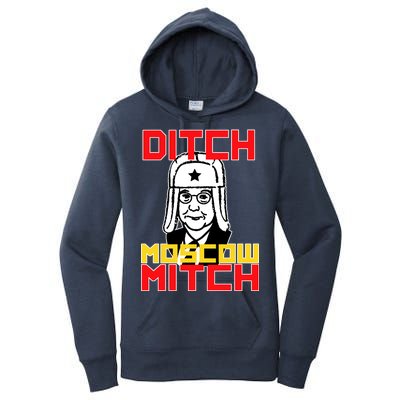 Ditch Moscow Mitch Funny Traitor Women's Pullover Hoodie