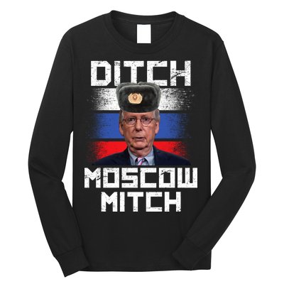 Ditch Moscow Mitch McConnell Long Sleeve Shirt