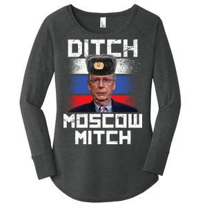 Ditch Moscow Mitch McConnell Women's Perfect Tri Tunic Long Sleeve Shirt