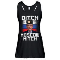 Ditch Moscow Mitch McConnell Ladies Essential Flowy Tank