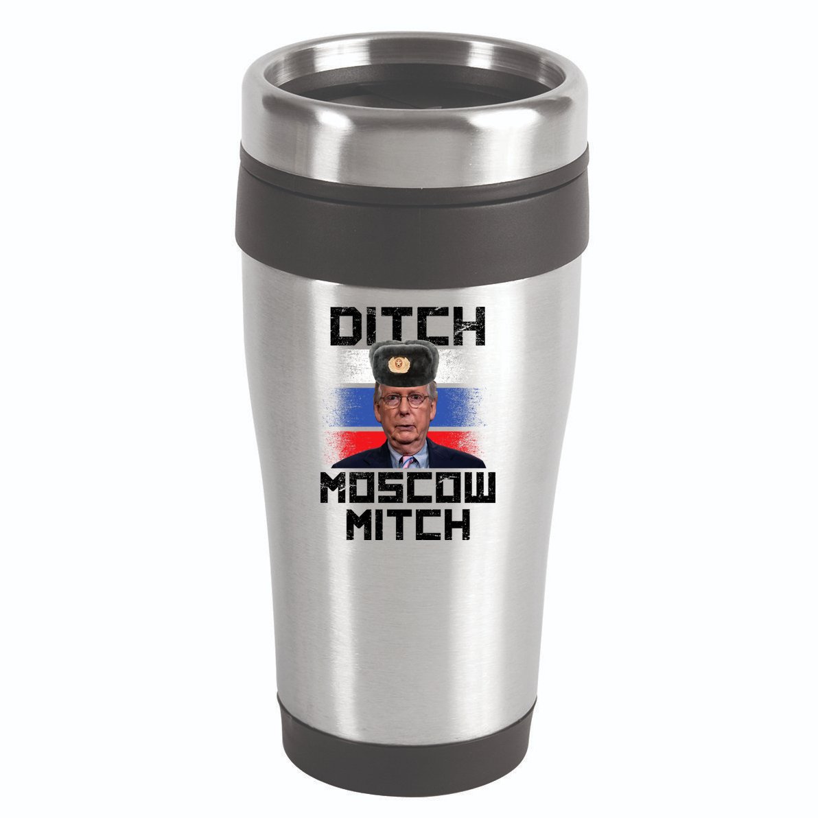Ditch Moscow Mitch McConnell 16oz Travel Tumbler