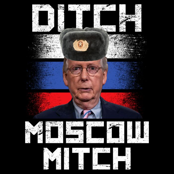 Ditch Moscow Mitch McConnell Poster