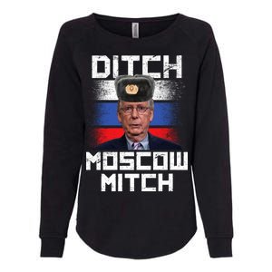 Ditch Moscow Mitch McConnell Womens California Wash Sweatshirt