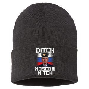 Ditch Moscow Mitch McConnell Sustainable Knit Beanie