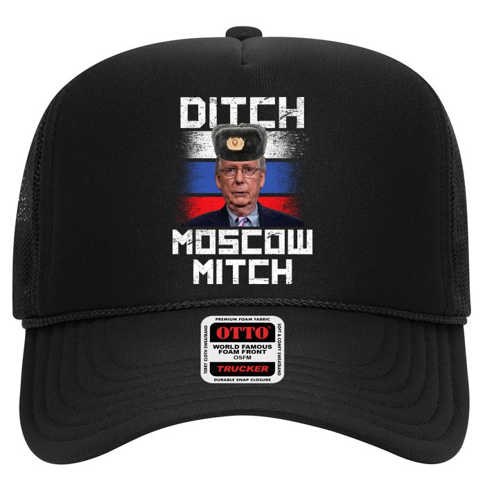 Ditch Moscow Mitch McConnell Trucker Hat