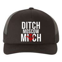 Ditch Moscow Mitch Traitor Yupoong Adult 5-Panel Trucker Hat