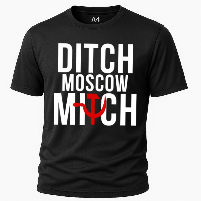 Ditch Moscow Mitch Traitor Cooling Performance Crew T-Shirt