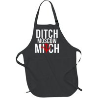 Ditch Moscow Mitch Traitor Full-Length Apron With Pockets