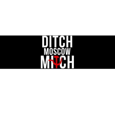 Ditch Moscow Mitch Traitor Bumper Sticker