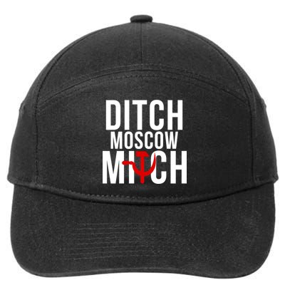Ditch Moscow Mitch Traitor 7-Panel Snapback Hat