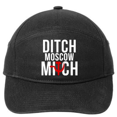 Ditch Moscow Mitch Traitor 7-Panel Snapback Hat