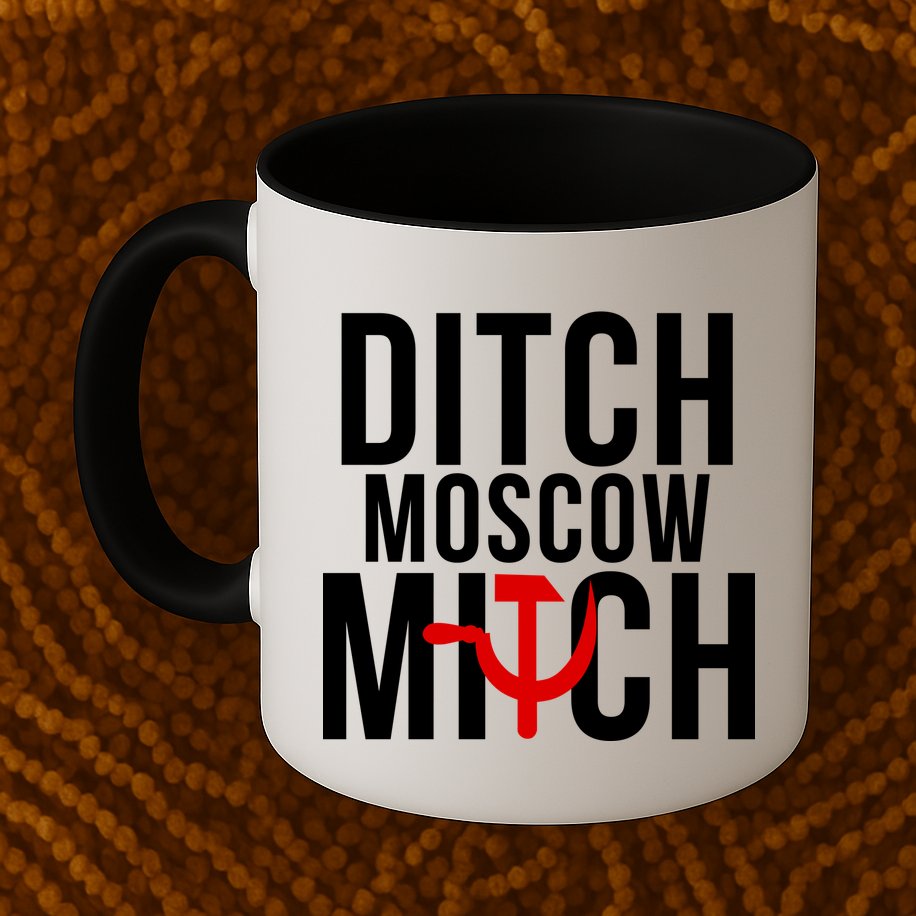Ditch Moscow Mitch Traitor Mug