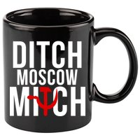 Ditch Moscow Mitch Traitor 11oz C Handle Ceramic Mug