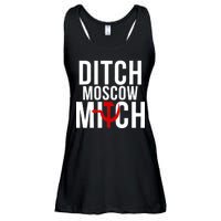 Ditch Moscow Mitch Traitor Ladies Essential Flowy Tank