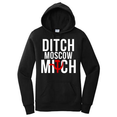 Ditch Moscow Mitch Traitor Women's Pullover Hoodie