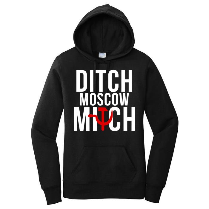 Ditch Moscow Mitch Traitor Women's Pullover Hoodie