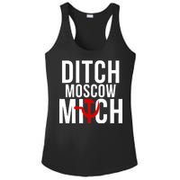 Ditch Moscow Mitch Traitor Ladies PosiCharge Competitor Racerback Tank