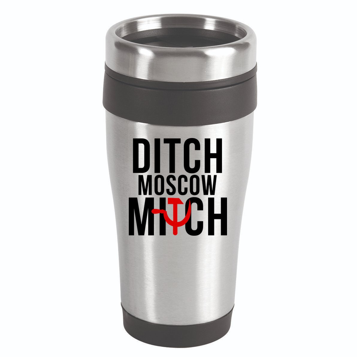 Ditch Moscow Mitch Traitor 16oz Travel Tumbler