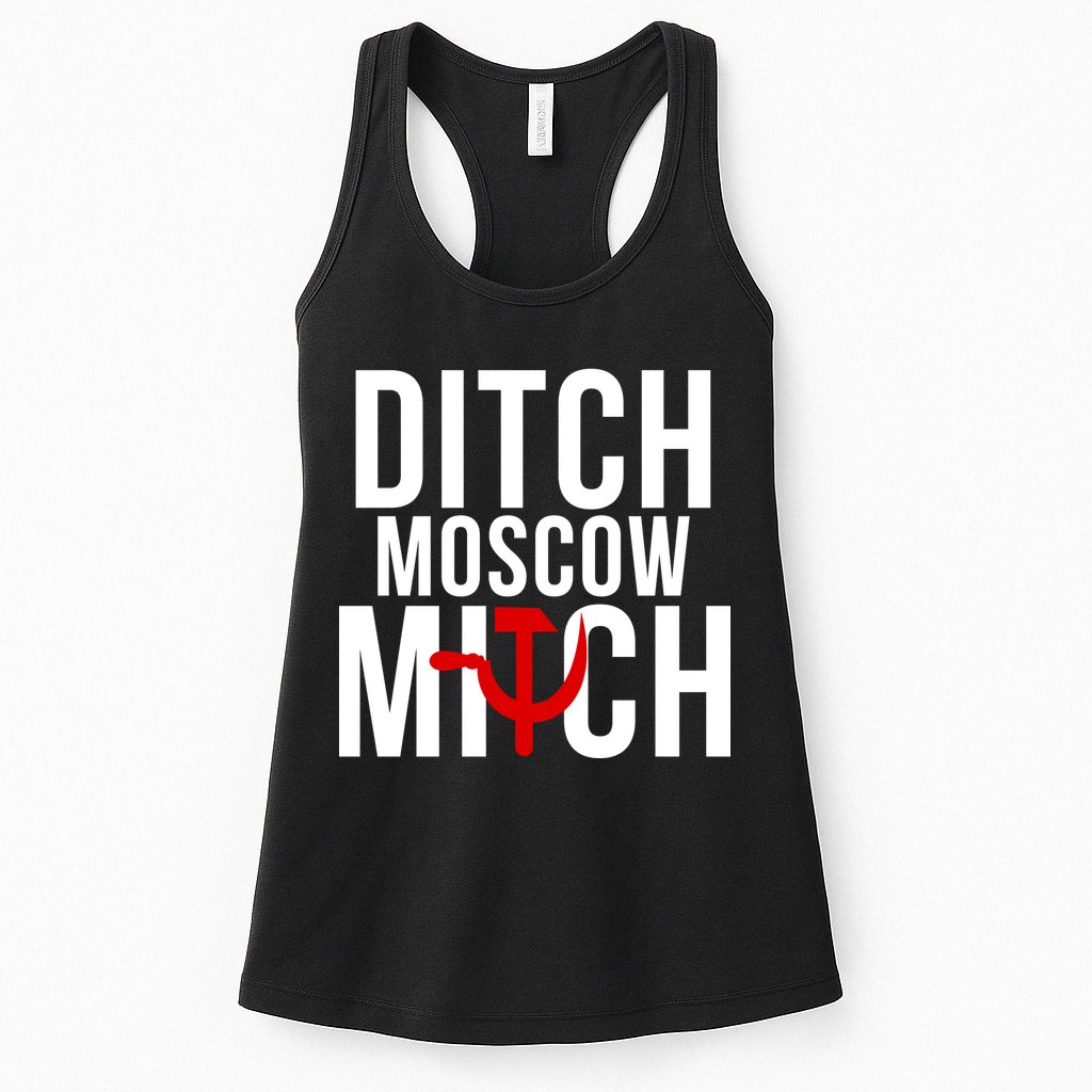 Ditch Moscow Mitch Traitor Womens Tank Top