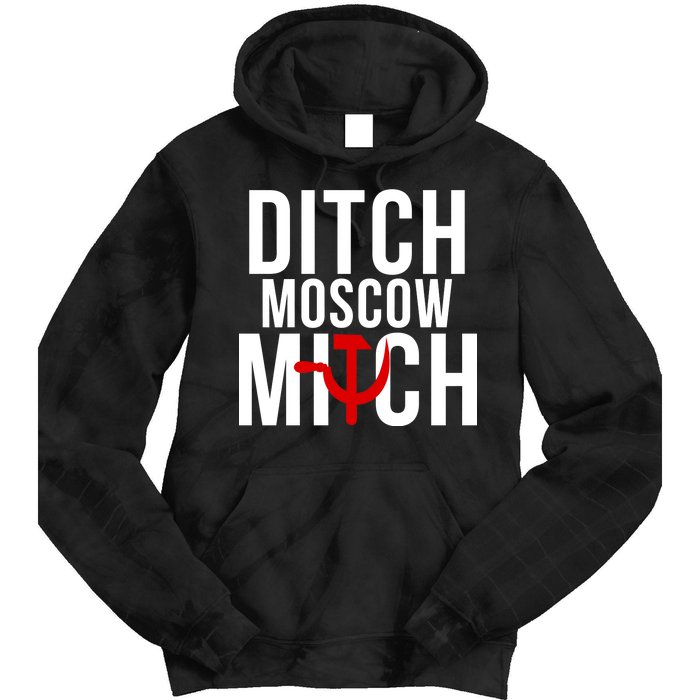 Ditch Moscow Mitch Traitor Tie Dye Hoodie