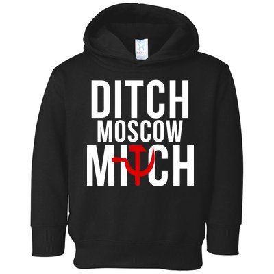 Ditch Moscow Mitch Traitor Toddler Hoodie