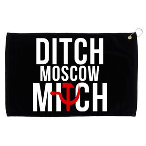 Ditch Moscow Mitch Traitor Grommeted Golf Towel