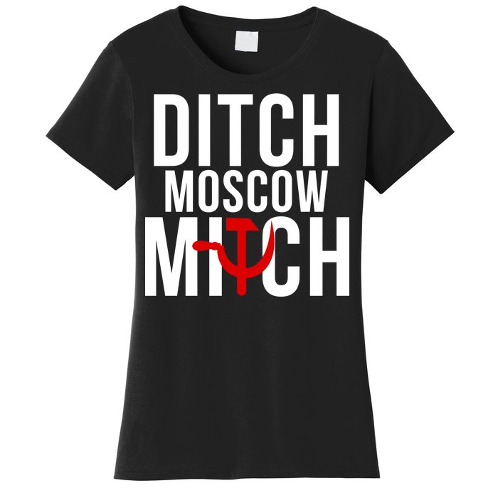 Ditch Moscow Mitch Traitor Women's T-Shirt