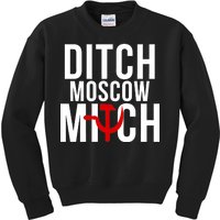 Ditch Moscow Mitch Traitor Kids Sweatshirt