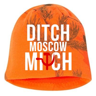 Ditch Moscow Mitch Traitor Kati - Camo Knit Beanie