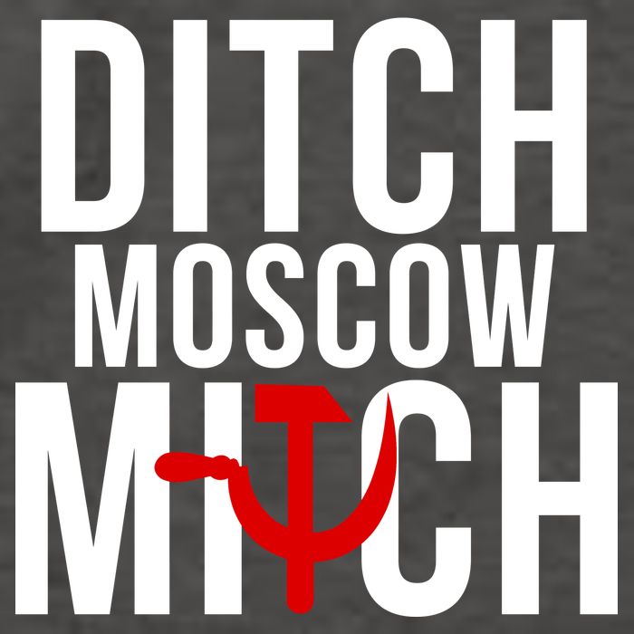 Ditch Moscow Mitch Traitor Vector Backpack