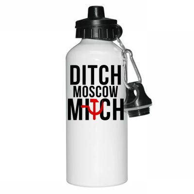 Ditch Moscow Mitch Traitor Aluminum Water Bottle