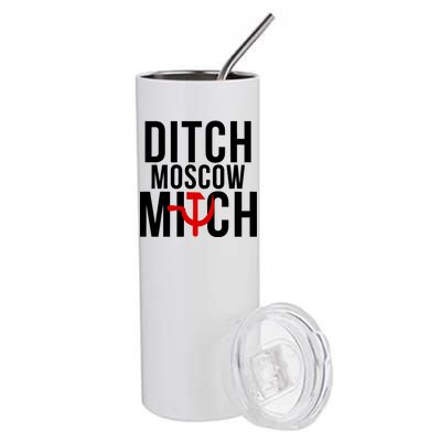 Ditch Moscow Mitch Traitor Stainless Steel Tumbler