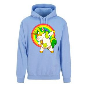 Dabbing Irish Unicorn Cool Gift St Patricks Day Lepricorn Funny Gift Unisex Surf Hoodie