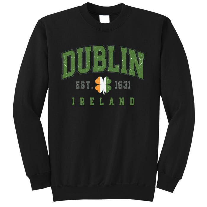 Dublin Ireland Vintage Est 1631 Tall Sweatshirt