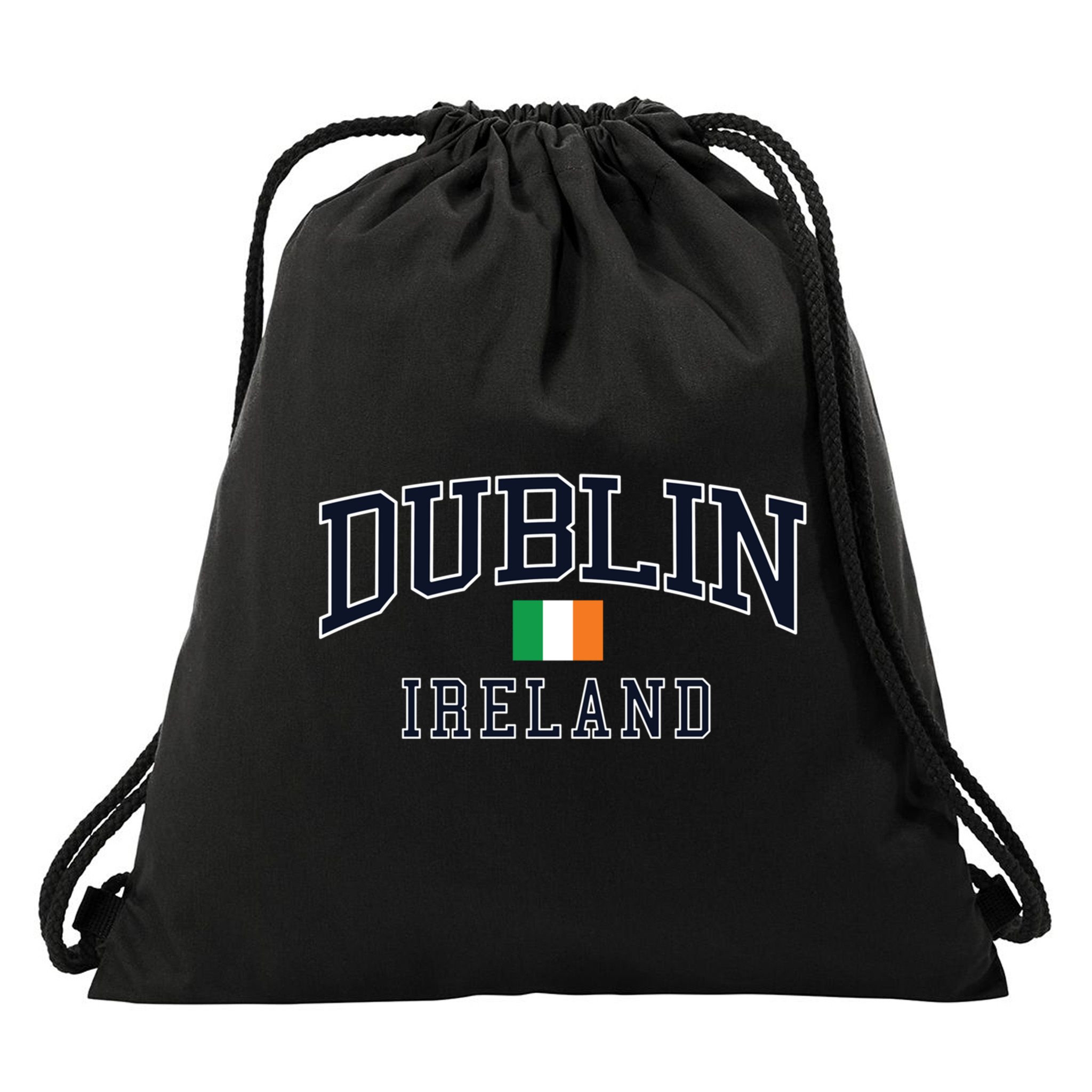 Dublin Ireland Vintage Style Funny Gift Drawstring Bag