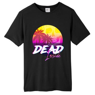 Dead Inside Vaporwave Miami Aesthetic Spooky Mood Tall Fusion ChromaSoft Performance T-Shirt