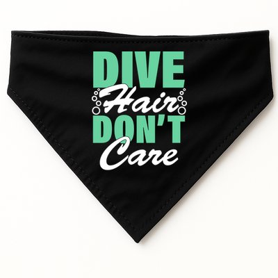 Dive Hair Don't Care USA-Made Doggie Bandana
