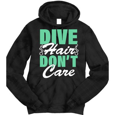 Dive Hair Don't Care Tie Dye Hoodie