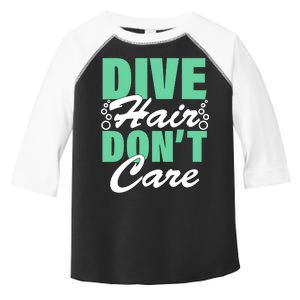 Dive Hair Don't Care Toddler Fine Jersey T-Shirt