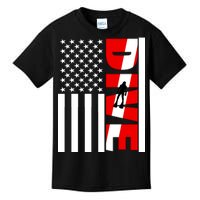 Diver American Flag Kids T-Shirt