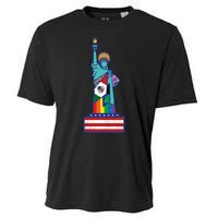 Diverse Statue Of Liberty Cooling Performance Crew T-Shirt