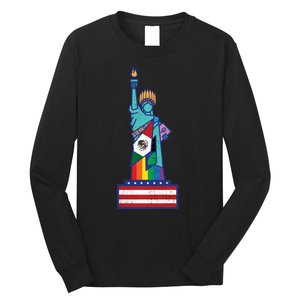 Diverse Statue Of Liberty Long Sleeve Shirt